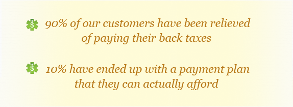 90% relieved of back tax, 10% get affordable pay plan